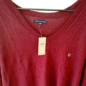 NWT AEO V-neck Sweater (SIZE M)
